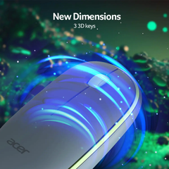Chuột Acer - GP.MCE11.03L - Acer Mouse option AMR100 Acer 2.4G Mouse Blue