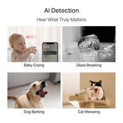 Camera An Ninh Wi-Fi Xoay/Nghiêng AI Cho Gia Đình Mercusys MC230