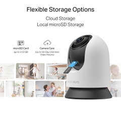 Camera An Ninh Wi-Fi Xoay/Nghiêng AI Cho Gia Đình Mercusys MC230
