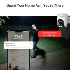 Camera An Ninh Wi-Fi Xoay/Nghiêng Ngoài Trời Mercusys MC500