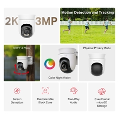 Camera An Ninh Wi-Fi Xoay/Nghiêng Ngoài Trời Mercusys MC510