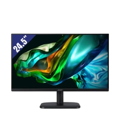 MÀN HÌNH VI TÍNH (LCD) ACER EK251Q G 24.5INCH/1920X1080@120Hz/IPS/VGA/HDMI/L ED/ĐEN(UM.KE1SV.G01)