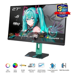 Màn hình Asus ROG Strix XG27ACMEG-G Hatsune Miku Edition 27" Fast IPS 2K 260Hz chuyên game