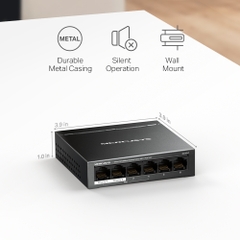 Thiết bị chuyển mạch MS106LP , hiệu MERCUSYS