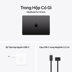 APPLE MACBOOK PRO 14 M5 10 CPU - 10 GPU 32GB 512GB 2025 ĐEN (Z1KH0004W)