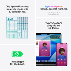 APPLE MACBOOK PRO 14 M5 10 CPU - 10 GPU 32GB 512GB 2025 ĐEN (Z1KH0004W)