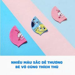 Mũ bơi cho bé mũ bơi Silicon kín nước hình Pony khủng long nàng tiên cá YUKE YOUYOU MY STYLEMirilik Sport