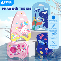 Phao bơi ván tập bơi trẻ em phao lưng bơi lội chính hãng YOU YOU hình pony, khủng long Mirilik House
