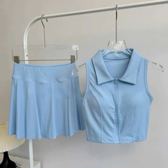 Váy tennis pickleball golf thể thao nữ áo bra mút đúc MIRILIK hàng chuẩn Váy thể thao thời trang