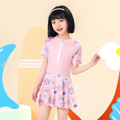 Đầm bơi GALAXY 2 lớp cho bé gái size đại từ 15 - 45Kg hiệu Yuke Mirilik