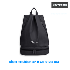 Balo đựng đồ bơi cho bé có 2 ngăn khô ướt Túi đi bơi đi biển có ngăn đựng giầy riêng, balo đi bơi