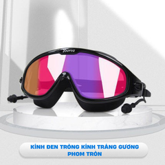 Kính bơi người lớn khung rộng dễ quan sát, chống mờ sương, chống thấm nước YOUYOU - Yuripromax
