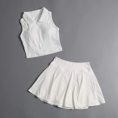 Váy tennis pickleball golf thể thao nữ áo bra mút đúc MIRILIK hàng chuẩn Váy thể thao thời trang