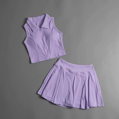 Váy tennis pickleball golf thể thao nữ áo bra mút đúc MIRILIK hàng chuẩn Váy thể thao thời trang