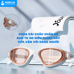 Kính bơi kèm bịt tai người lớn nam nữ sang trọng kín nước chống mờ sương YouYou Yuripromax