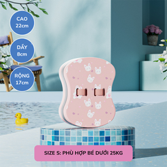 Phao bơi ván tập bơi trẻ em phao lưng bơi lội chính hãng YOU YOU hình pony, khủng long Mirilik House