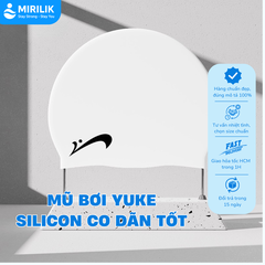 Nón bơi nam nữ Mũ bơi người lớn chất liệu Silicon kín nước hiệu You You - Mirilik House