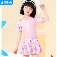 Đầm bơi GALAXY 2 lớp cho bé gái size đại từ 15 - 45Kg hiệu Yuke Mirilik