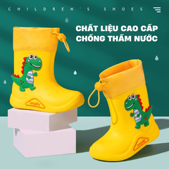 Ủng đi mưa cho trẻ em Bọc đi mưa cho bé, Giày đi mưa chống trơn trượt kiểu dáng dễ thương cho bé trai bé gái Mirilik House