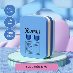 Phao bơi ván tập bơi trẻ em phao lưng bơi lội chính hãng YOU YOU hình pony, khủng long Mirilik House