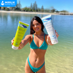 Sữa dưỡng da TRISWIM chuyên dùng đi bơi làm mềm mịn da bảo vệ da chăm sóc da người bơi lội MIRILIK