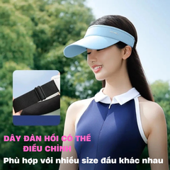 Mũ Thể Thao Thời Trang Unisex Nam Nữ Nón Chống Nắng UPF50+ Pickleball Tennis Golf Chạy Bộ MIRILIK HOUSE