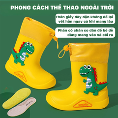 Ủng đi mưa cho trẻ em Bọc đi mưa cho bé, Giày đi mưa chống trơn trượt kiểu dáng dễ thương cho bé trai bé gái Mirilik House