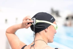 Nón bơi vải trẻ em người lớn, mũ bơi dễ đội không kéo căng tóc nam nữ bé trai bé gái chính hãng Mirilik Deca