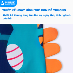 Bộ đồ bơi liền thân trẻ em bé trai từ 10 kg đến 50kg hình khủng long đáng yêu hãng YuKe Yuripromax