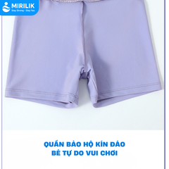 Đầm bơi GALAXY 2 lớp cho bé gái size đại từ 15 - 45Kg hiệu Yuke Mirilik