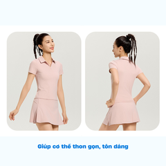 Váy thể thao nữ cao cấp Pickleball Golf Tennis cầu lông dã ngoại thời trang thoáng mát Yuripromax