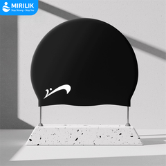 Nón bơi nam nữ Mũ bơi người lớn chất liệu Silicon kín nước hiệu You You - Mirilik House