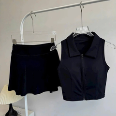 Váy tennis pickleball golf thể thao nữ áo bra mút đúc MIRILIK hàng chuẩn Váy thể thao thời trang