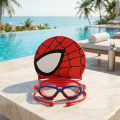 Combo Kính YouYou MM + Nón Silicon Spider Đỏ