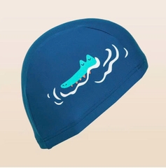 Nón bơi vải trẻ em người lớn, mũ bơi dễ đội không kéo căng tóc nam nữ bé trai bé gái chính hãng Mirilik Deca