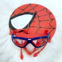 Combo Kính YouYou MM + Nón Silicon Spider Đỏ