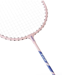 Vợt cầu lông khung nhôm cán thép người lớn nam nữ Unisex BR130 Hồng - MIRILIK HOUSE