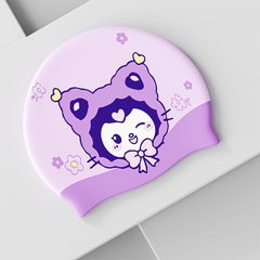 Nón bơi cho bé mũ bơi Silicon kín nước hình Pony khủng long nàng tiên cá YUKE YOUYOU Mirilik Sport