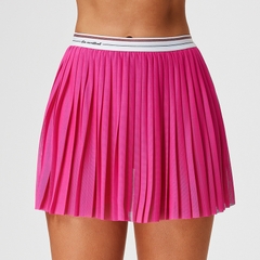 Set Áo thể thao cổ polo nữ VYRA MIRILIK tập gym yoga, chạy bộ, cầu lông, pickleball váy voan xếp ly