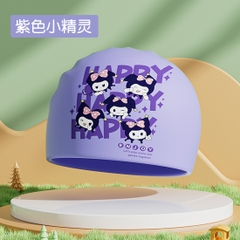 Nón bơi cho bé mũ bơi Silicon kín nước hình Pony khủng long nàng tiên cá YUKE YOUYOU Mirilik Sport