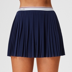 Set Áo thể thao cổ polo nữ VYRA MIRILIK tập gym yoga, chạy bộ, cầu lông, pickleball váy voan xếp ly