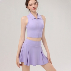 Váy tennis pickleball golf thể thao nữ áo bra mút đúc MIRILIK hàng chuẩn Váy thể thao thời trang