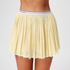 Set Áo thể thao cổ polo nữ VYRA MIRILIK tập gym yoga, chạy bộ, cầu lông, pickleball váy voan xếp ly