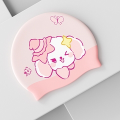 Nón bơi cho bé mũ bơi Silicon kín nước hình Pony khủng long nàng tiên cá YUKE YOUYOU Mirilik Sport