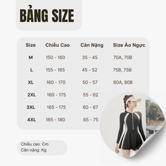 Sét bộ đồ bơi 4 món cho nữ hiệu YouYou gồm Bộ bơi 2 mảnh Bộ bơi tay dài quần dài kín đáo Mirilik