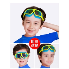 Kính bơi cho trẻ em từ 3 - 12 tuổi, tròng kính rộng dễ quan sát màu sắc tươi sáng