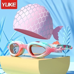 Nón bơi cho bé mũ bơi Silicon kín nước hình Pony khủng long nàng tiên cá YUKE YOUYOU Mirilik Sport