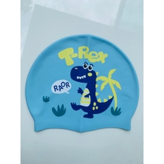 Nón bơi cho bé mũ bơi Silicon kín nước hình Pony khủng long nàng tiên cá YUKE YOUYOU Mirilik Sport