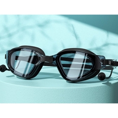 Set Nón Bơi + Kính bơi không cận và có độ cận từ 2 - 6 độ hiệu Yuke kín nước, chống mờ - Mirilik