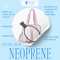 Túi Đựng Vợt Pickleball Nam Nữ Cao Su Chống Sốc Balo Đựng Vợt Dụng Cụ Thể Thao Pickleball MiRi Sport